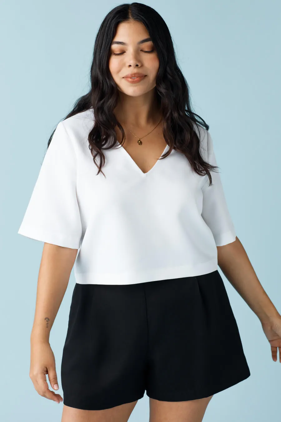The Cropped Blouse
