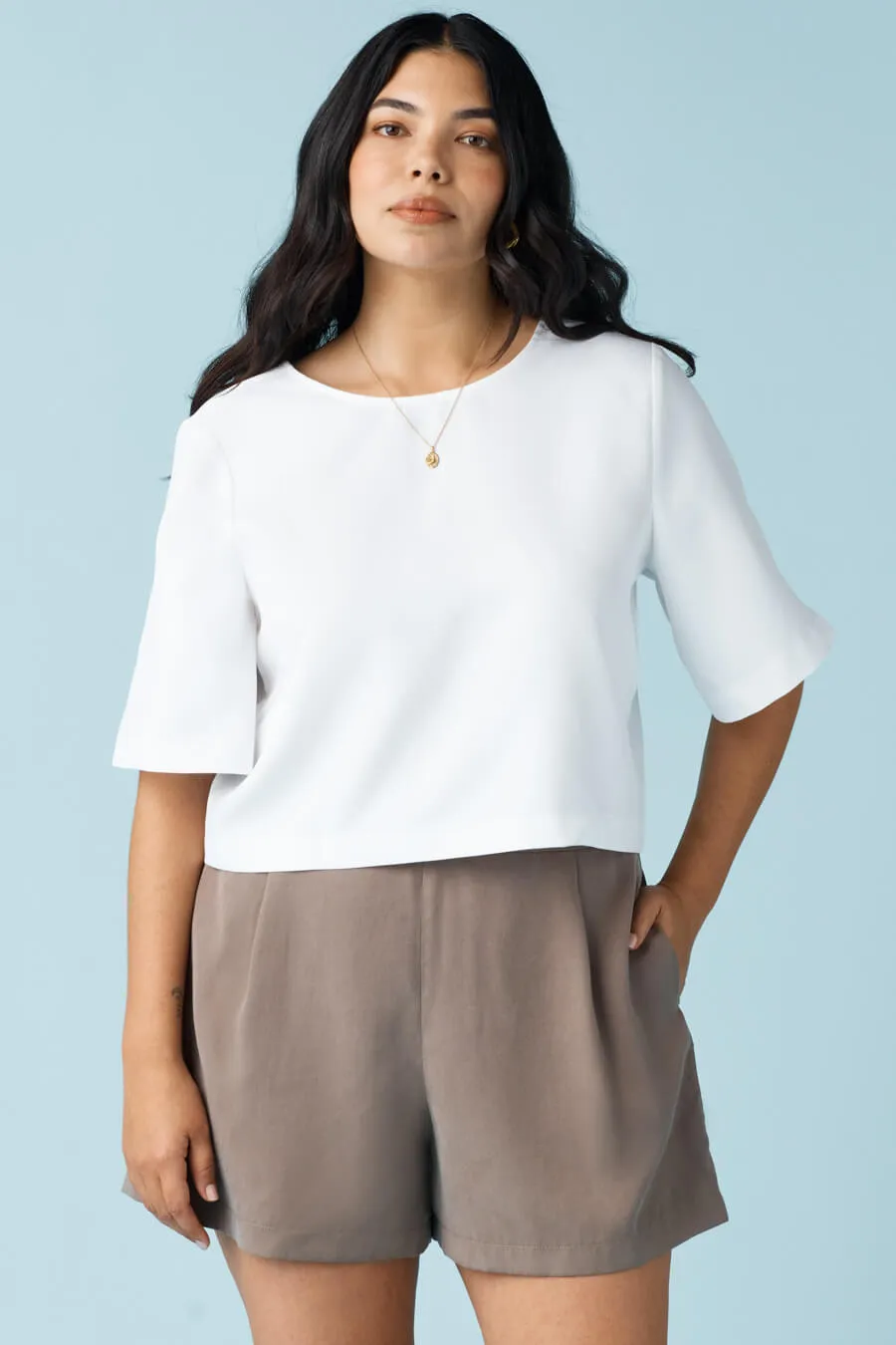 The Cropped Blouse