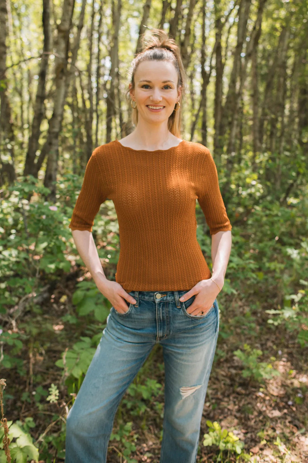 The Fanto Short Sleeve - Caramel Café - PLUS