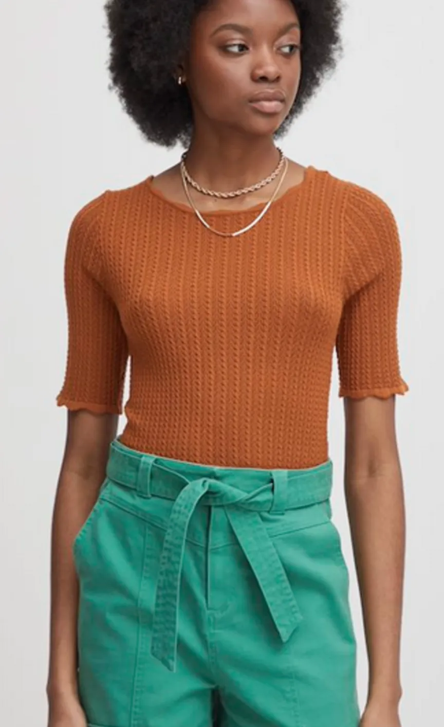 The Fanto Short Sleeve - Caramel Café - PLUS