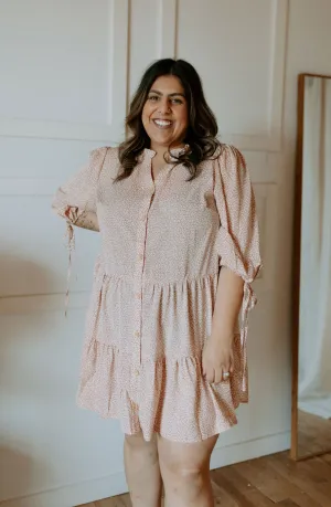 The Leo Mini Dress - Pink Petal - PLUS