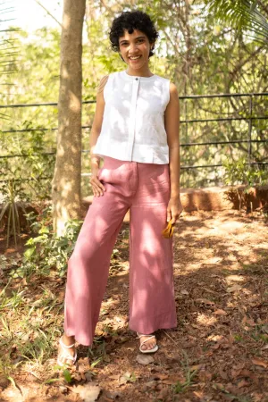 The Linen Wide Leg Pants