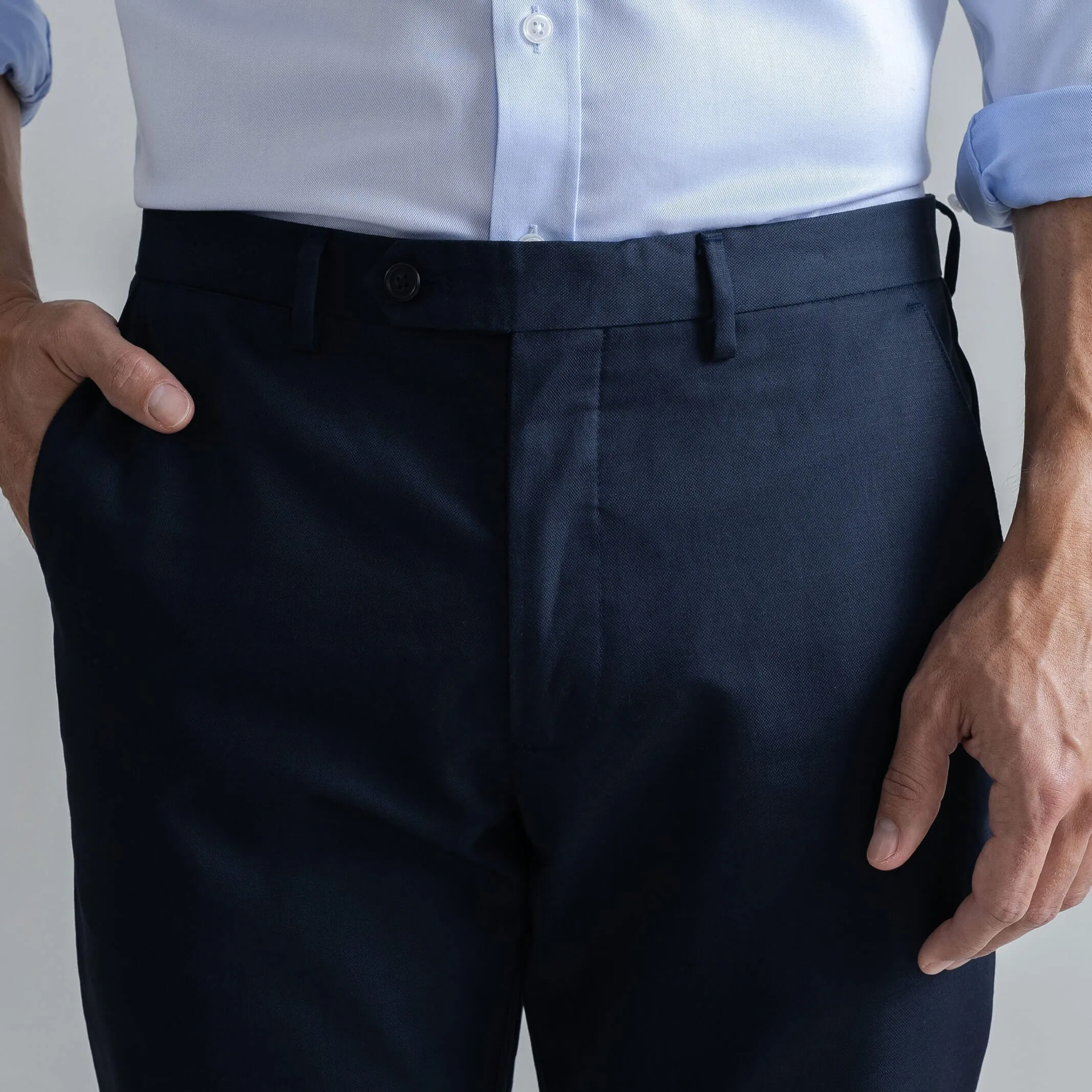 The Navy All Season Richmond Dress Chino Custom Pant