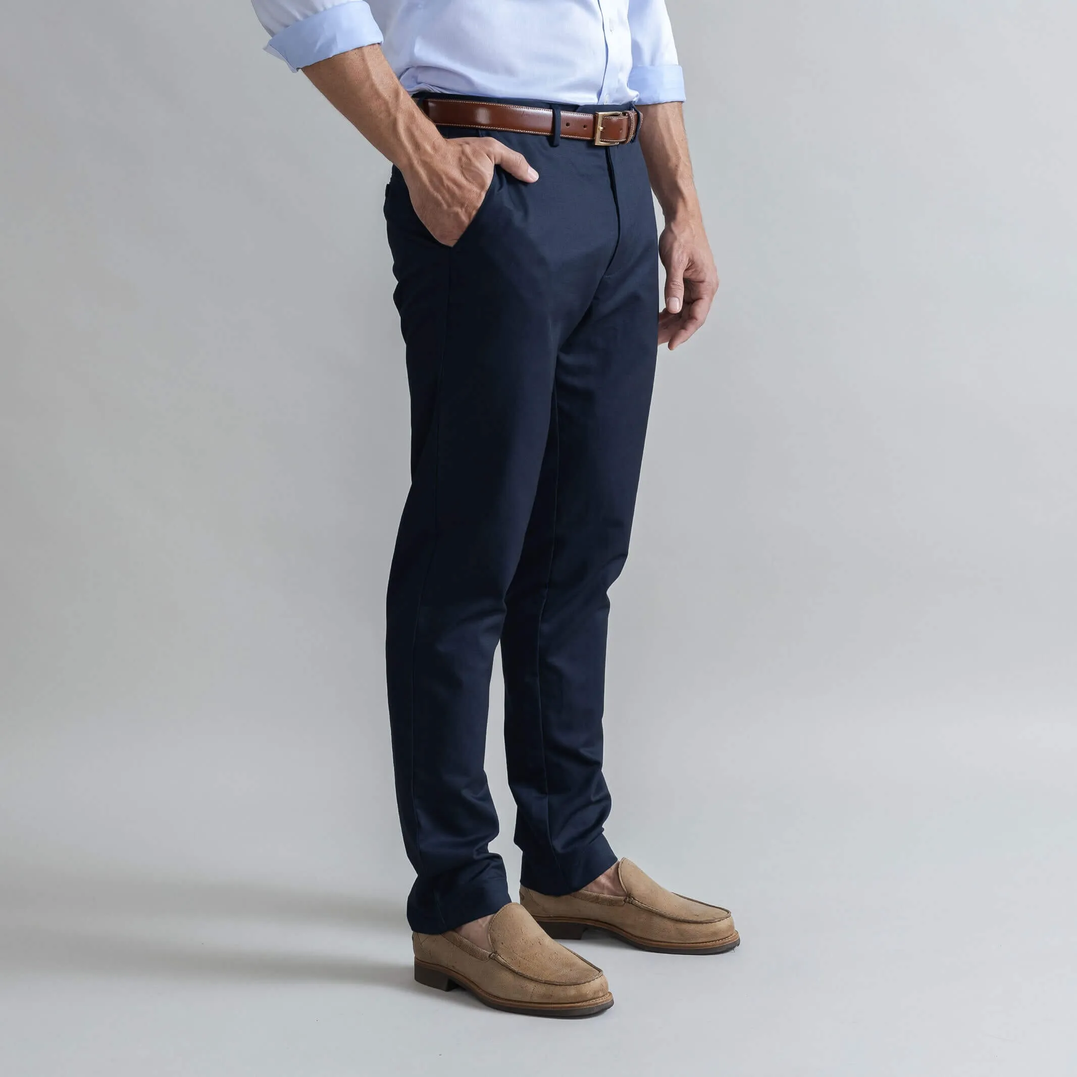 The Navy All Season Richmond Dress Chino Custom Pant