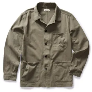The Ojai Jacket | Organic Smoked Olive Foundation Twill