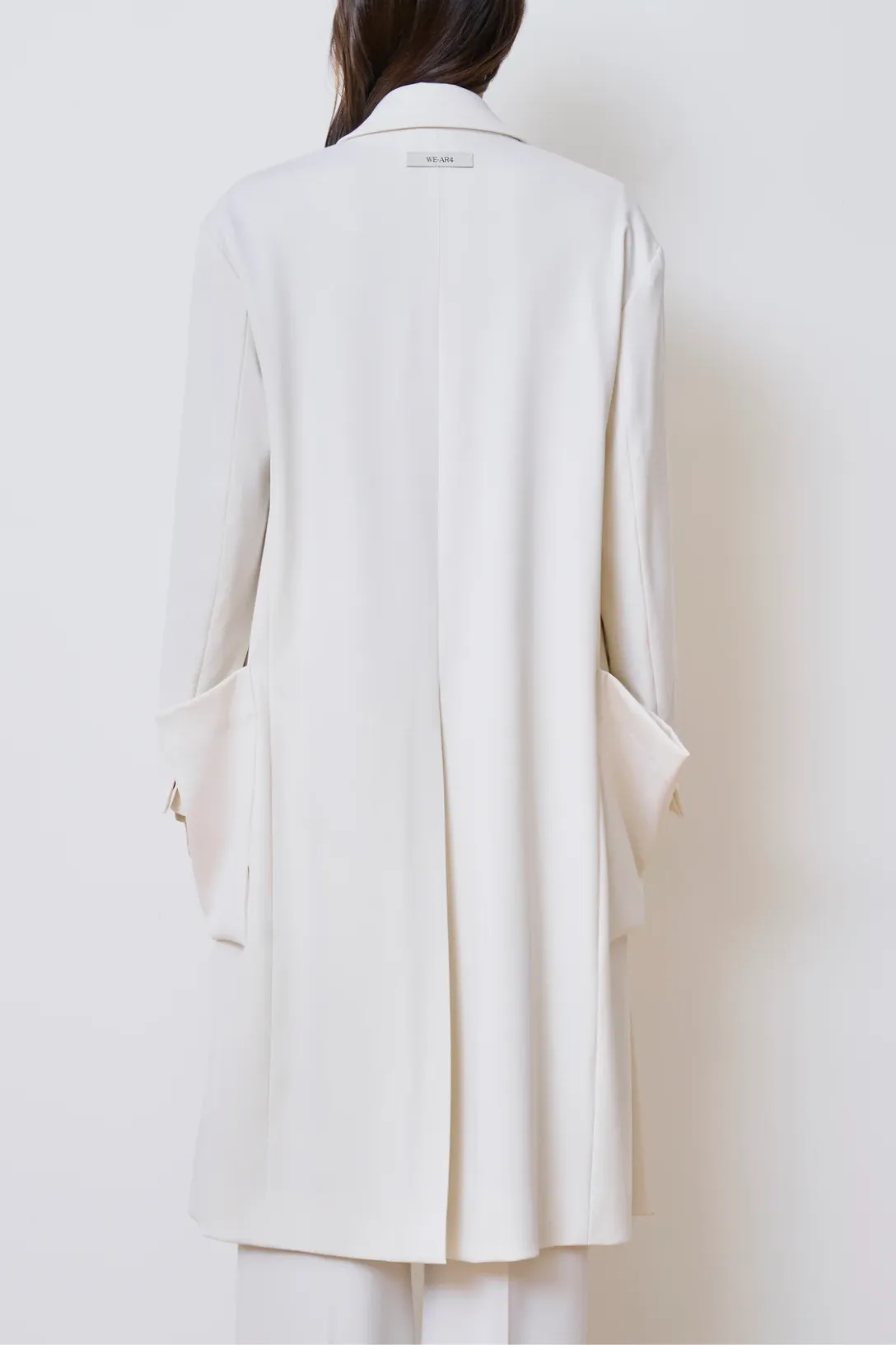The Outsider Overcoat | Ivory
