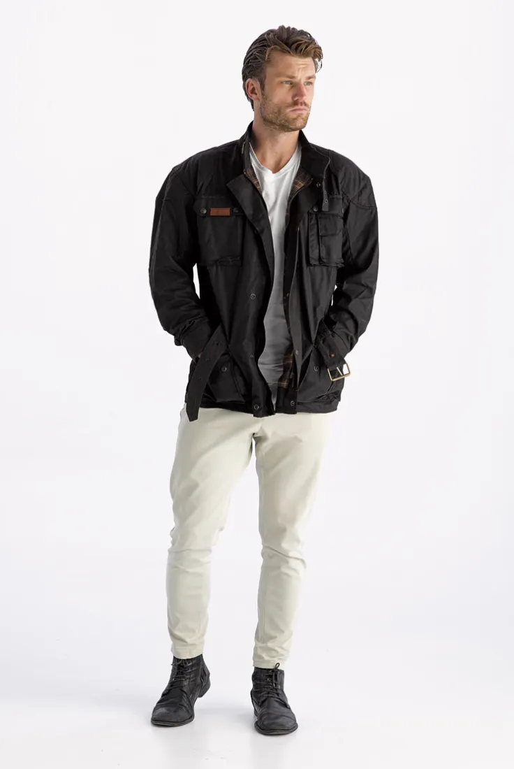 The Raglan Men's Waterproof Oilskin Coat