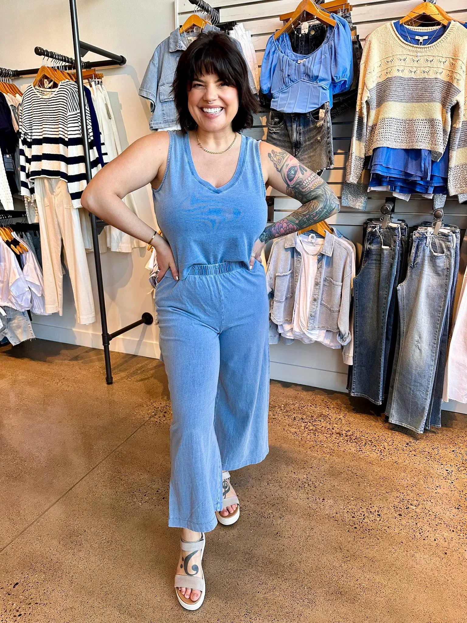 The Scout Jersey Denim Pant