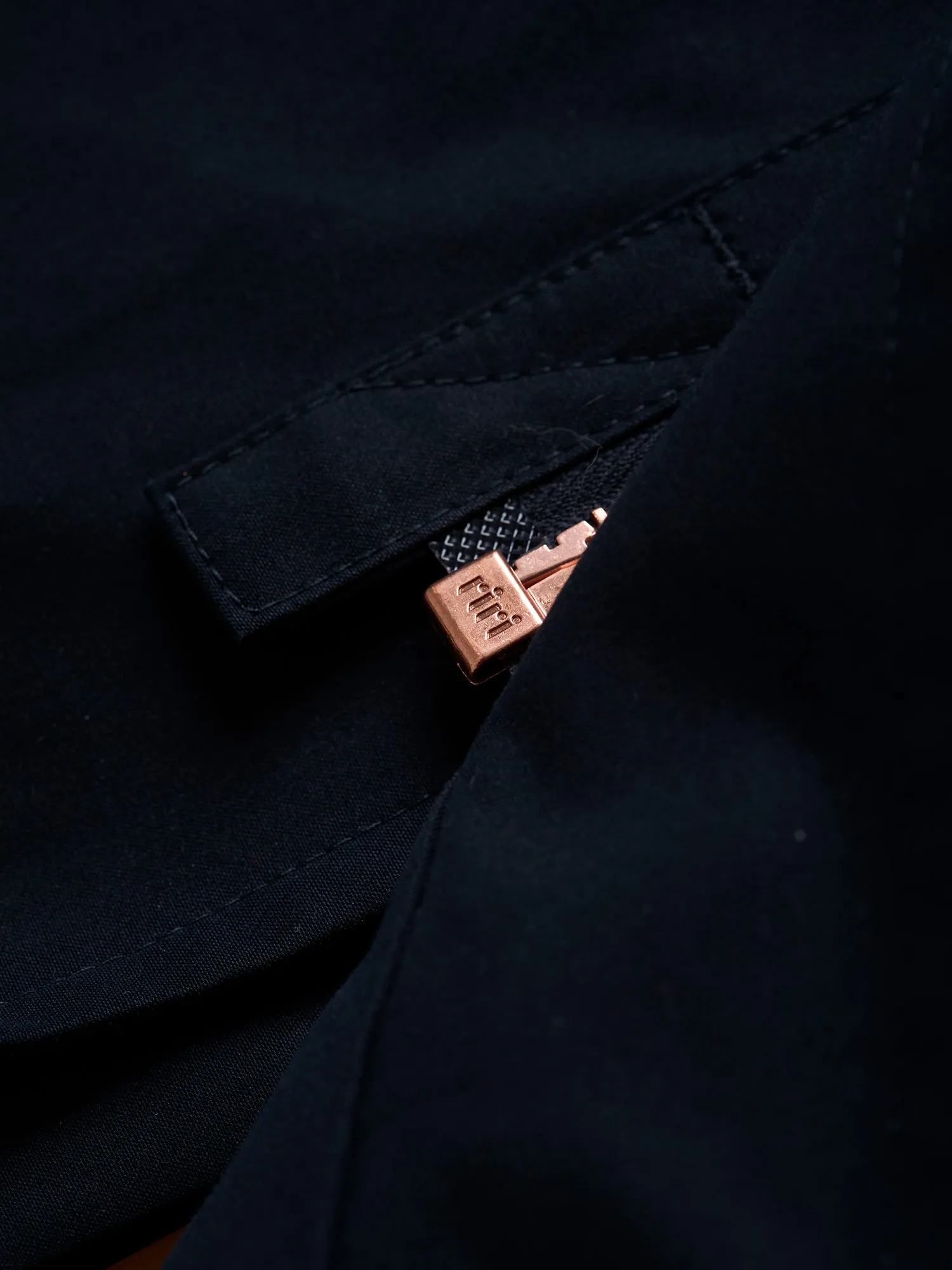The Ventile Mac Navy