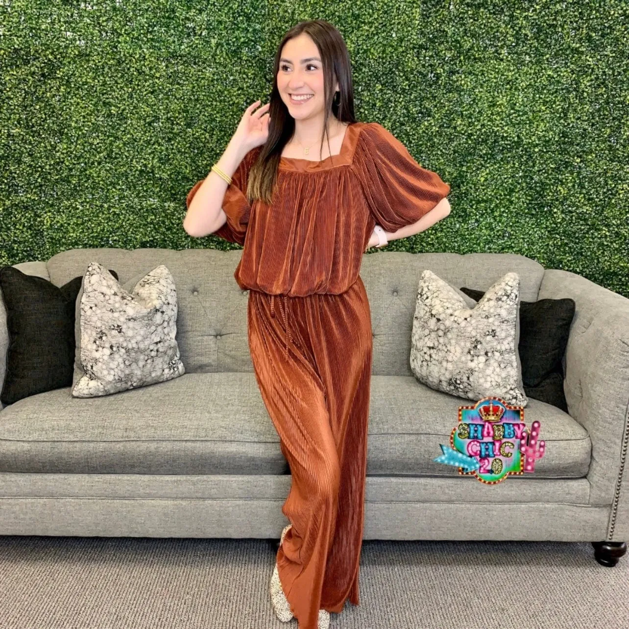 The Way to Celebrate Pants - Cognac