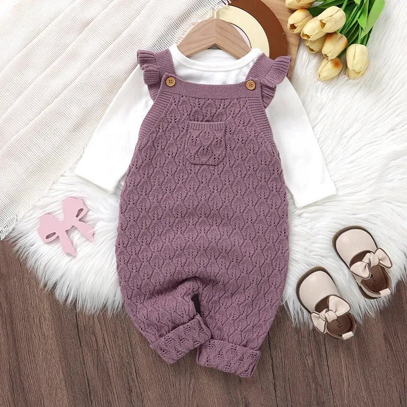 Toddler Baby Girl Autumn Winter Rompers Outfit