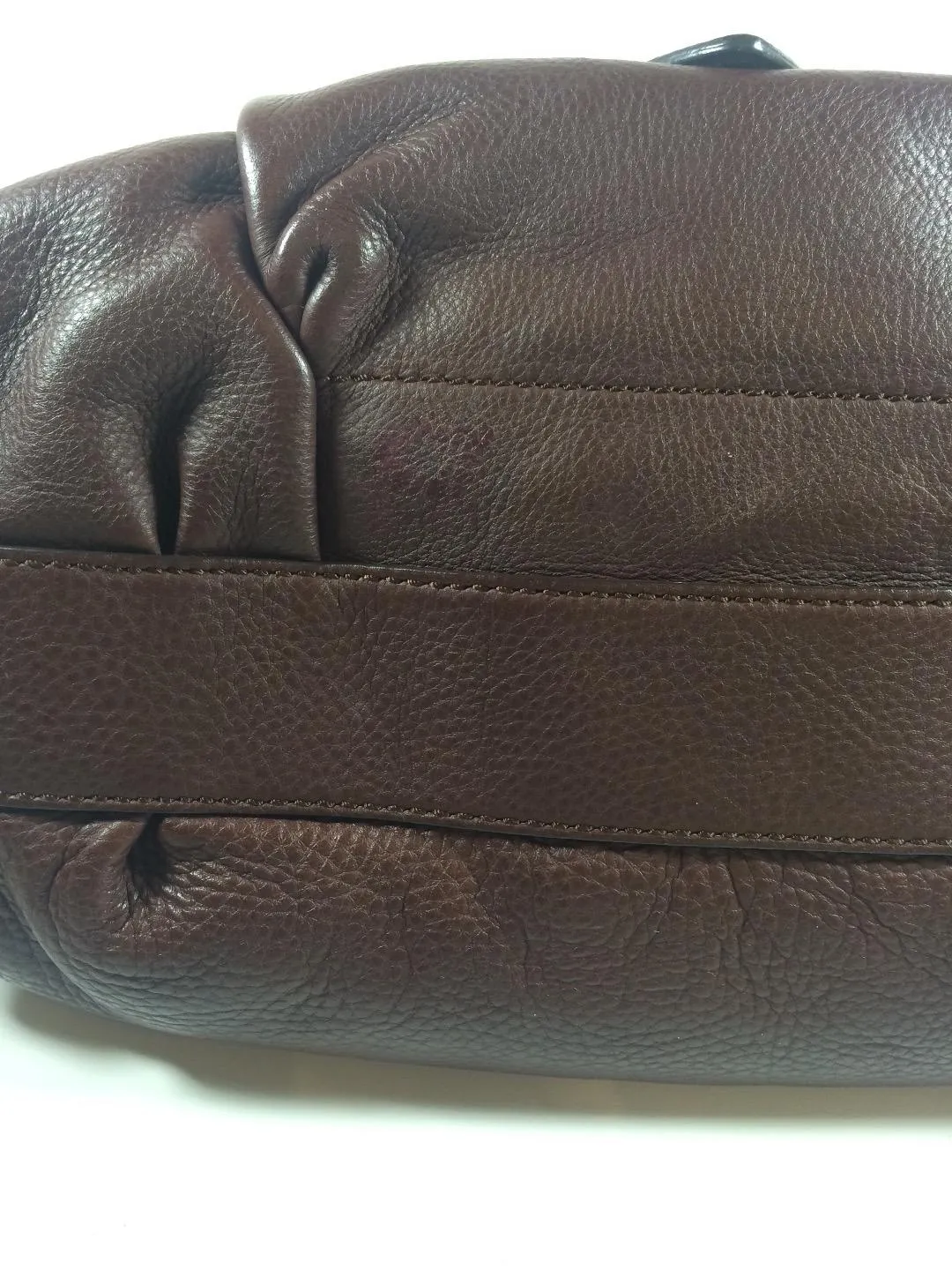TOD's Brown Leather Hobo Shoulder Bag w/ Gold Hardware