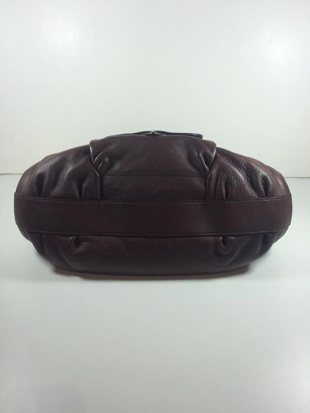 TOD's Brown Leather Hobo Shoulder Bag w/ Gold Hardware