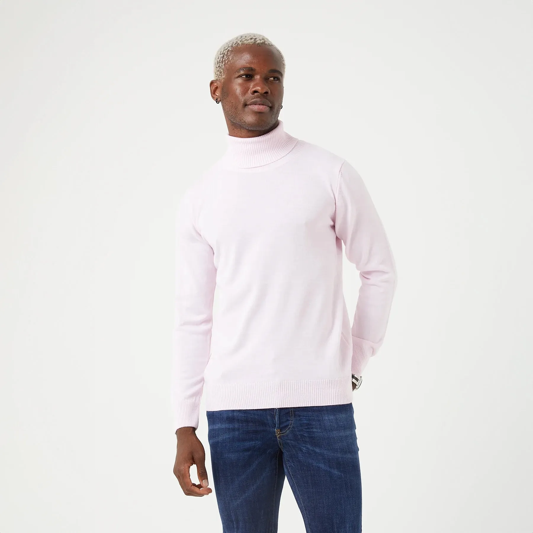 TR Premium Slim Fit Wool Turtle Neck Sweater for men - TR-11477