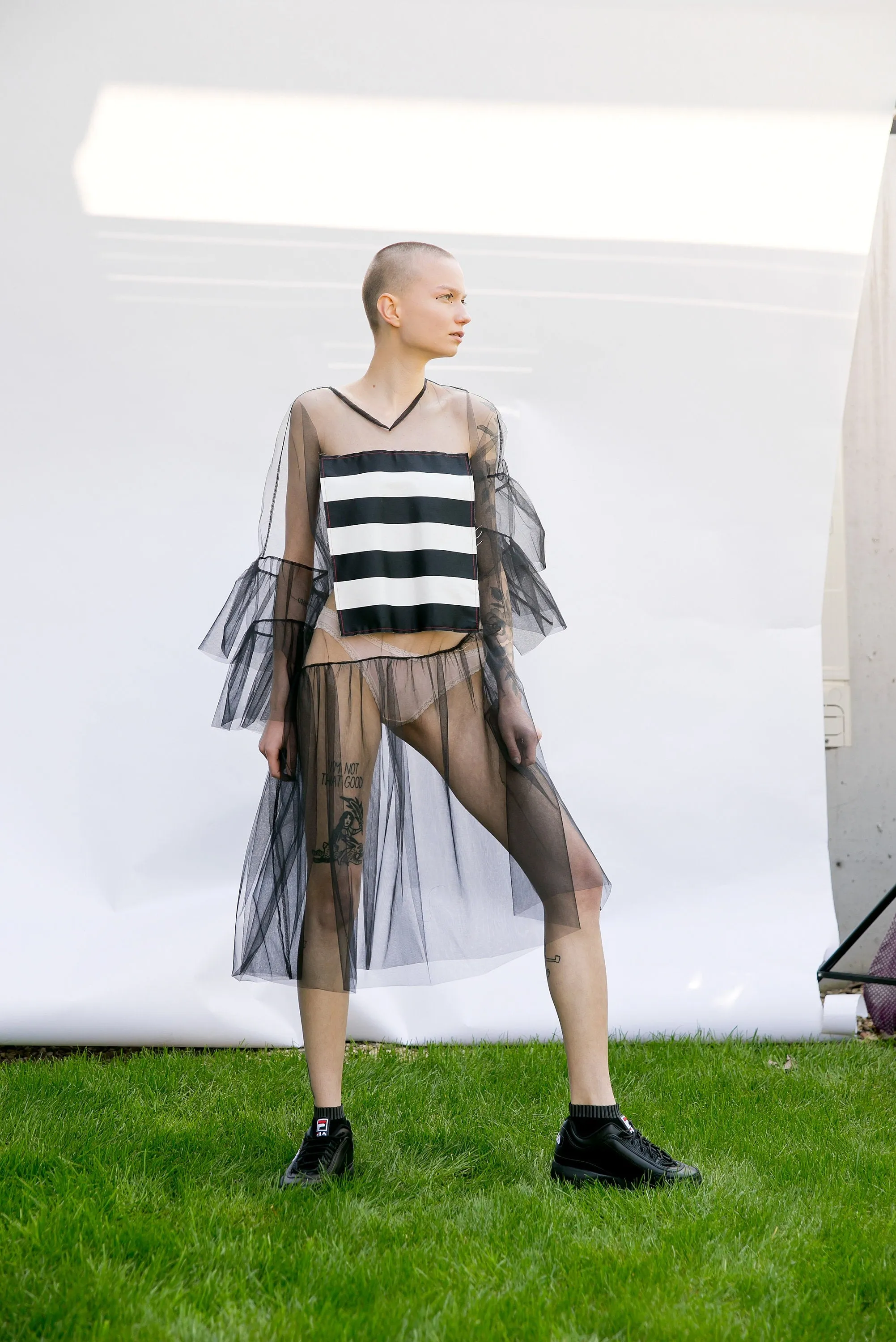 Transparent Tulle Cover Up, 112.341