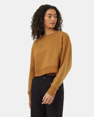 TreeFleece Oversized Cropped Crew