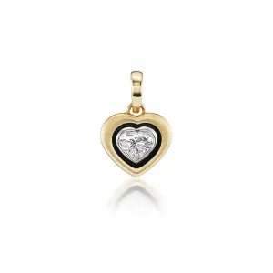 Triple Heart Diamond Pendant