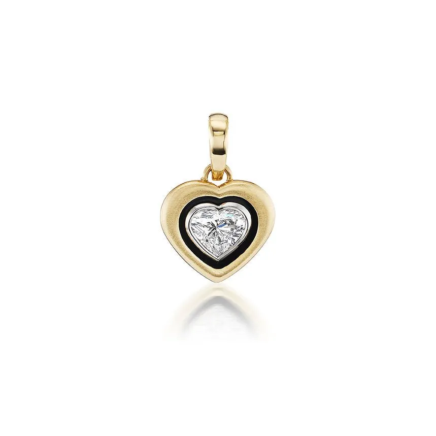 Triple Heart Diamond Pendant