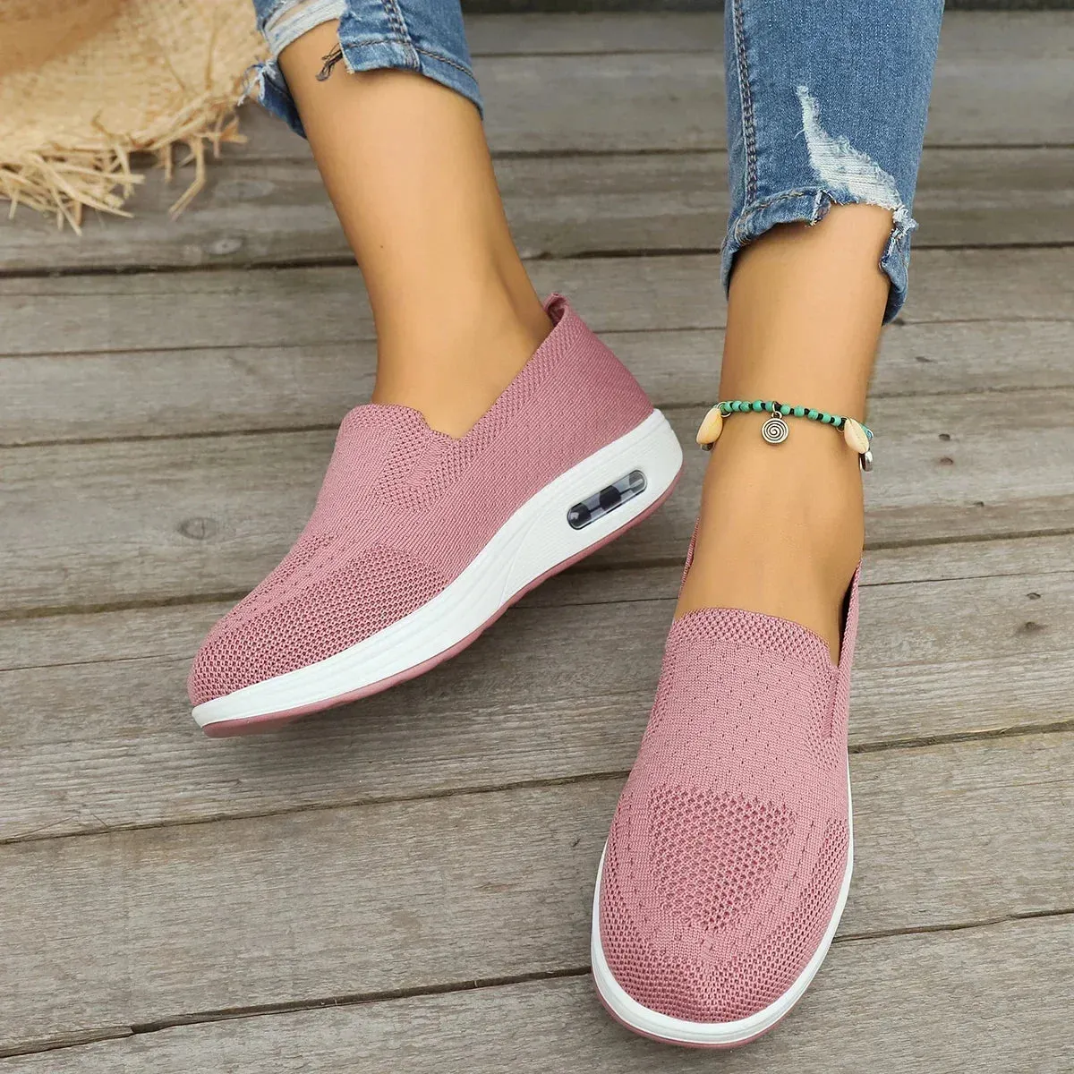 Trixie - Platform Mesh Sneakers