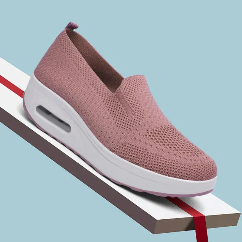 Trixie - Platform Mesh Sneakers