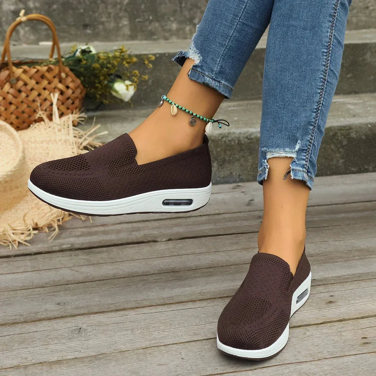 Trixie - Platform Mesh Sneakers