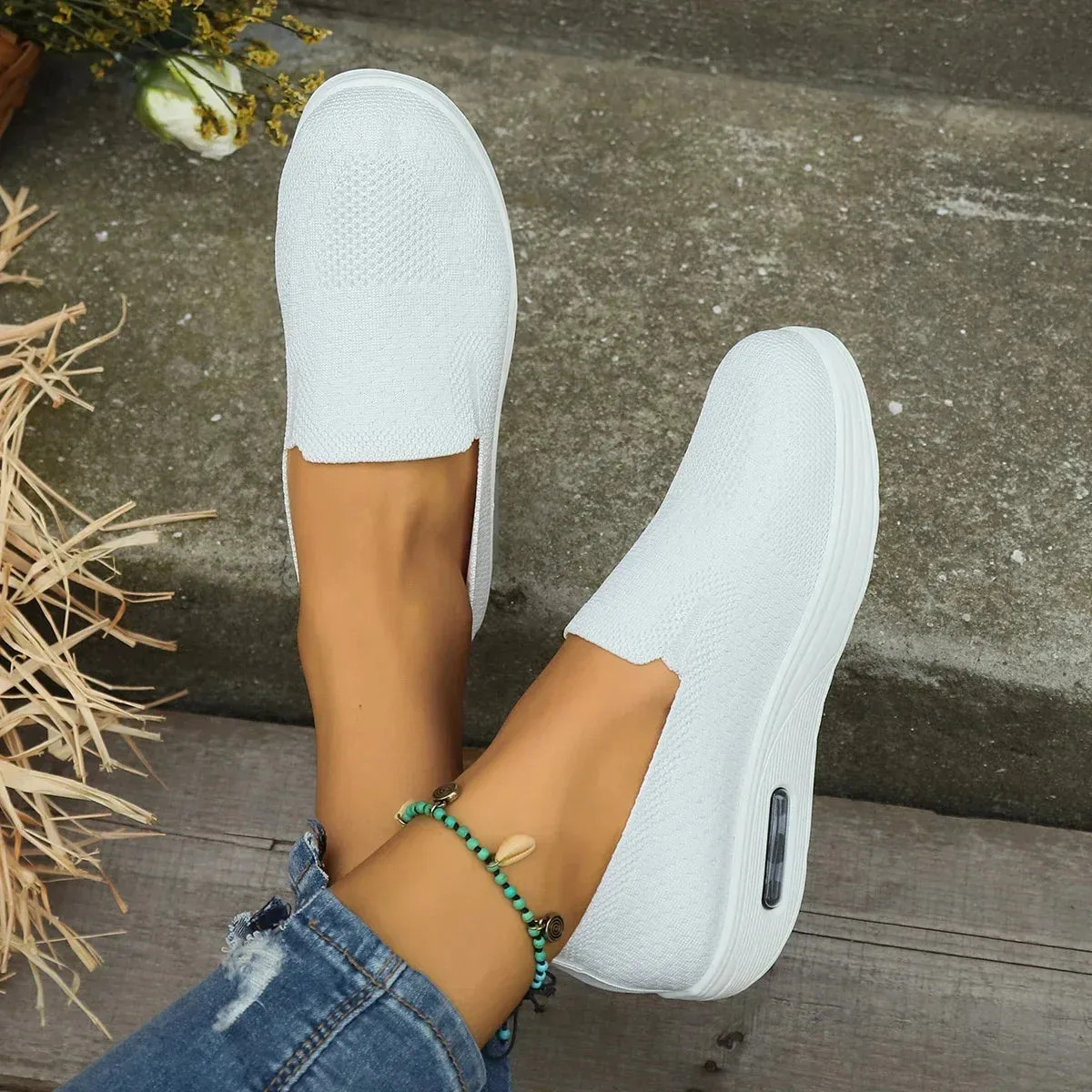 Trixie - Platform Mesh Sneakers