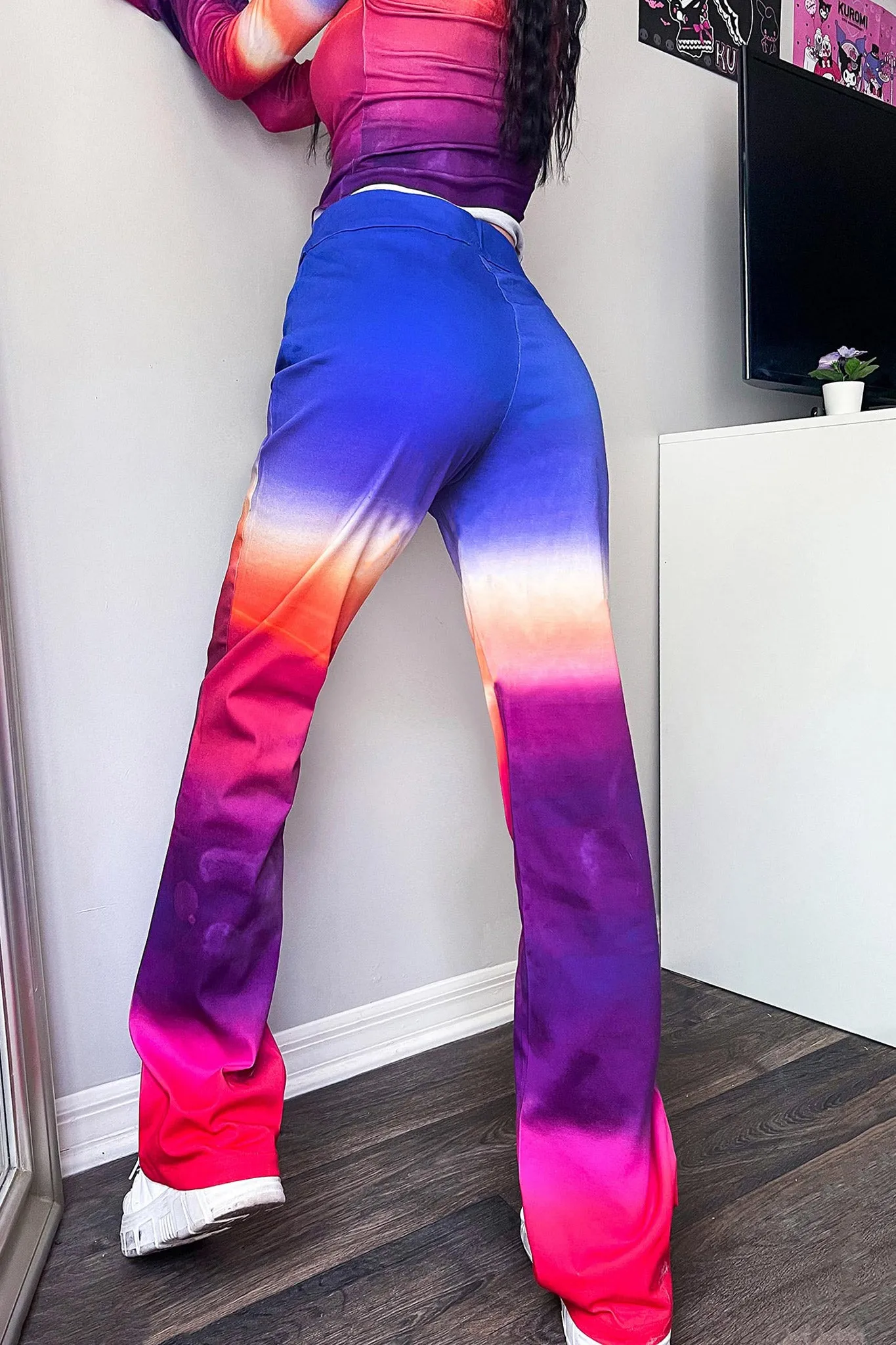 Twilight Belted Flare Jeans