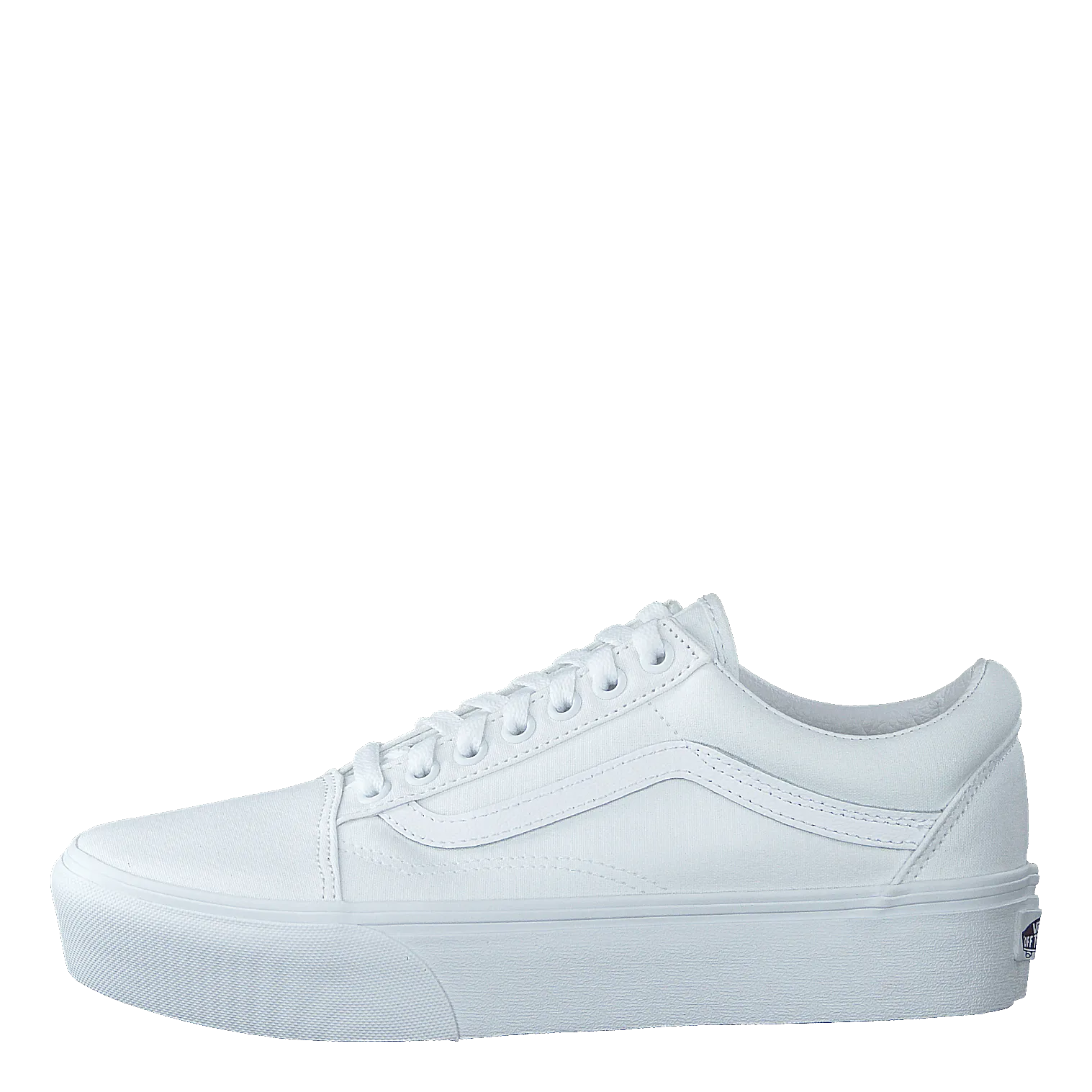 Ua Old Skool Platform True White