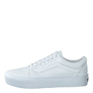 Ua Old Skool Platform True White