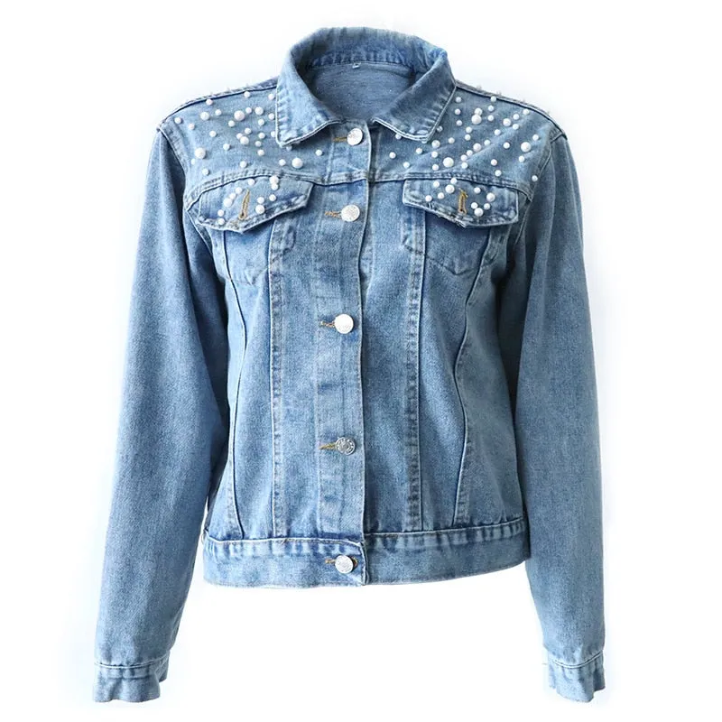 Unique Customized Denim Wedding Jacket