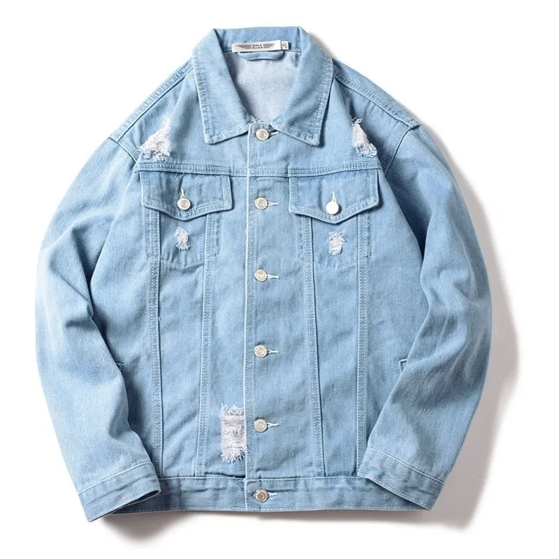 Unique Customized Denim Wedding Jacket