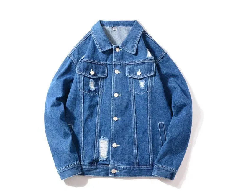 Unique Customized Denim Wedding Jacket
