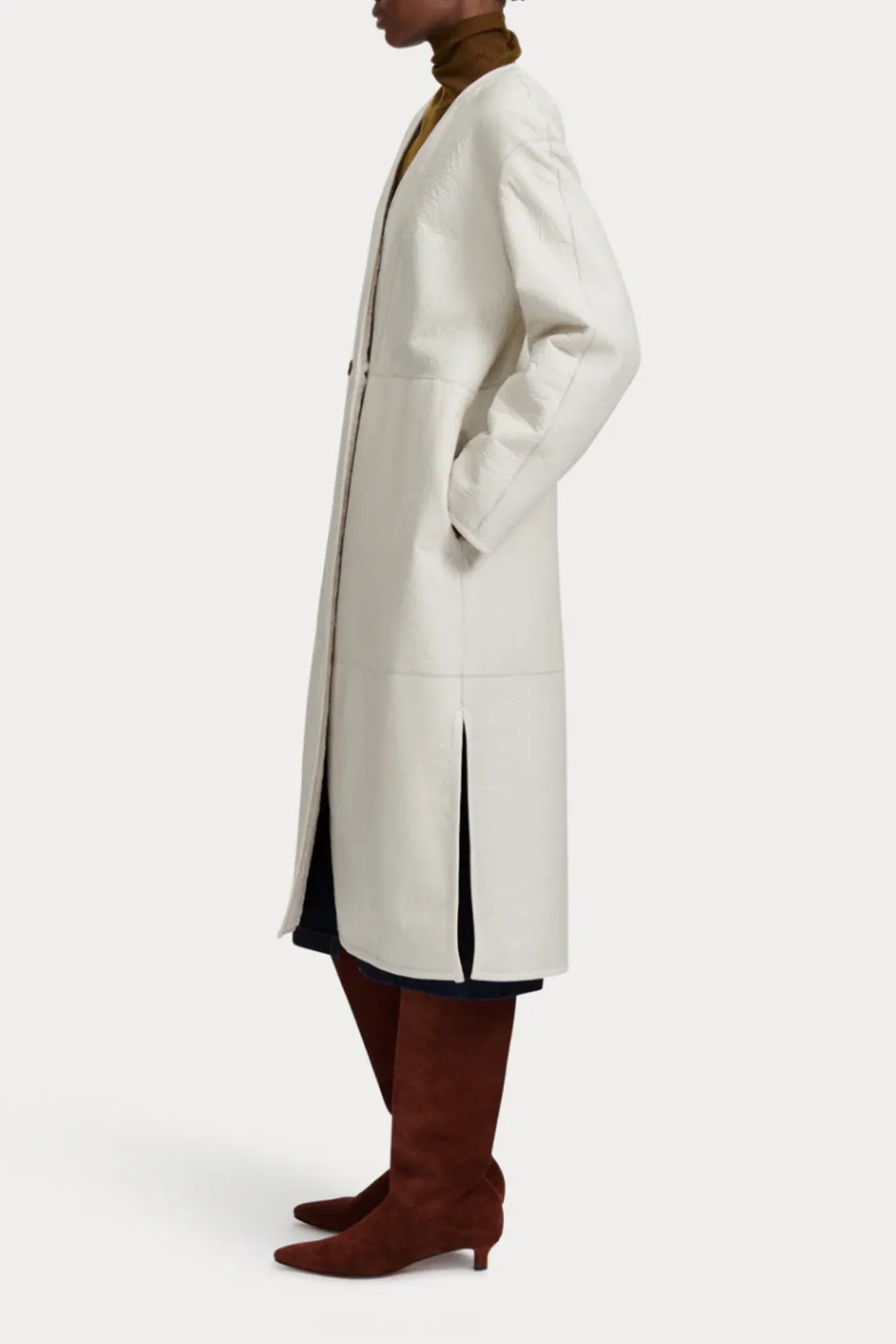 Vanelli Coat | Ivory
