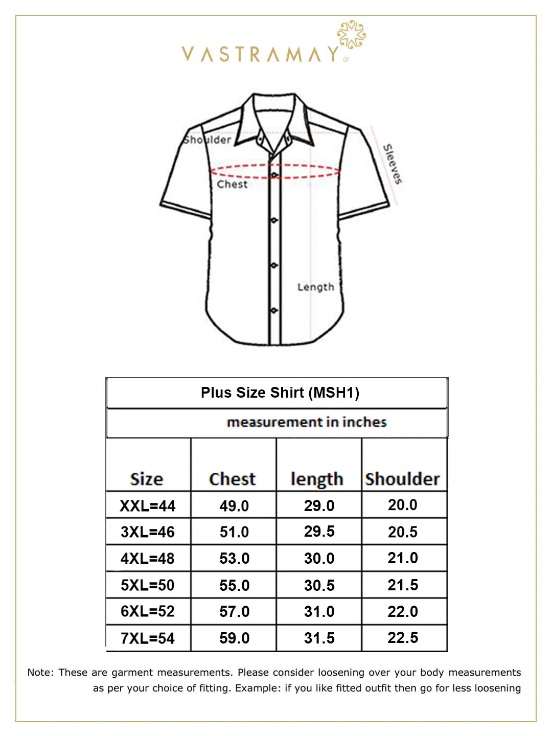 VASTRAMAY Men's Plus Size Yellow Silk Blend Ethnic Shirt