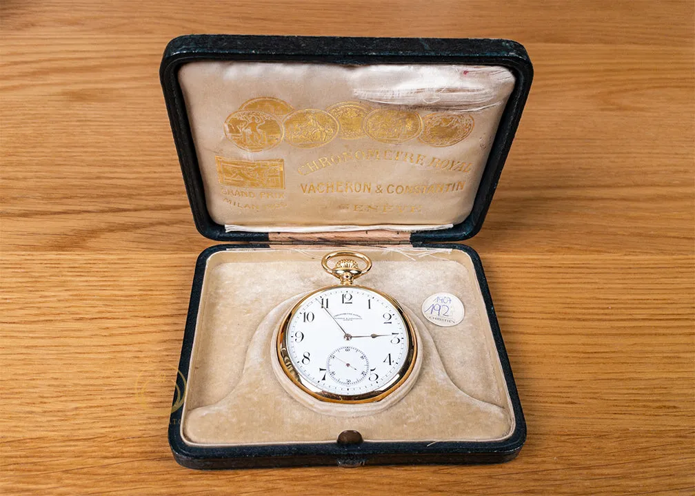 VC Chronometre Royal Pocket Watch YG