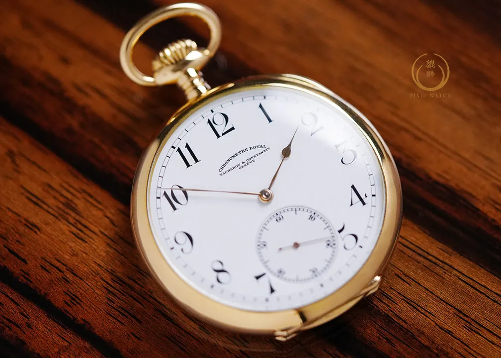 VC Chronometre Royal Pocket Watch YG