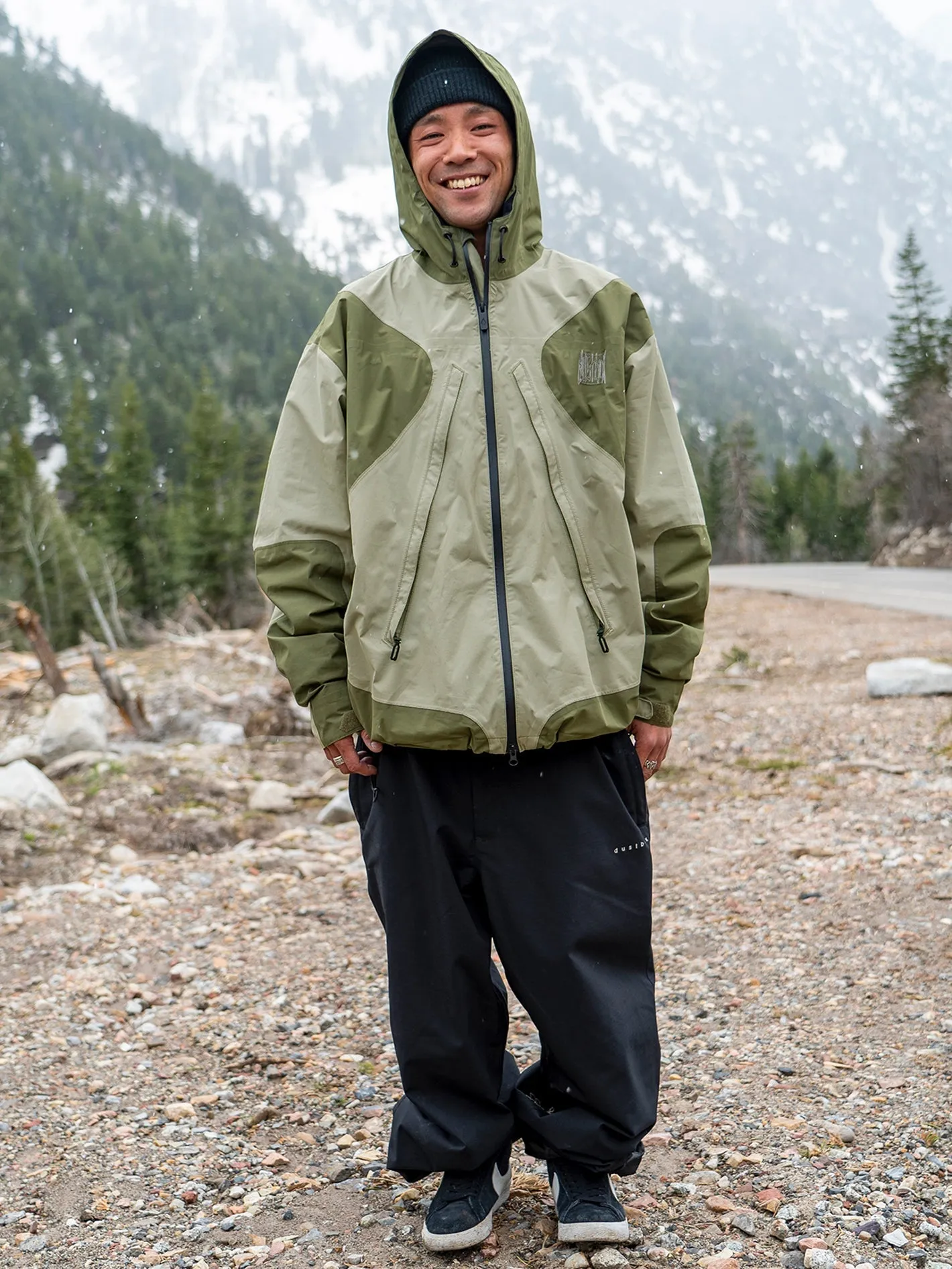 Veste Gore-Tex Dustlake - LIGHT MILITARY