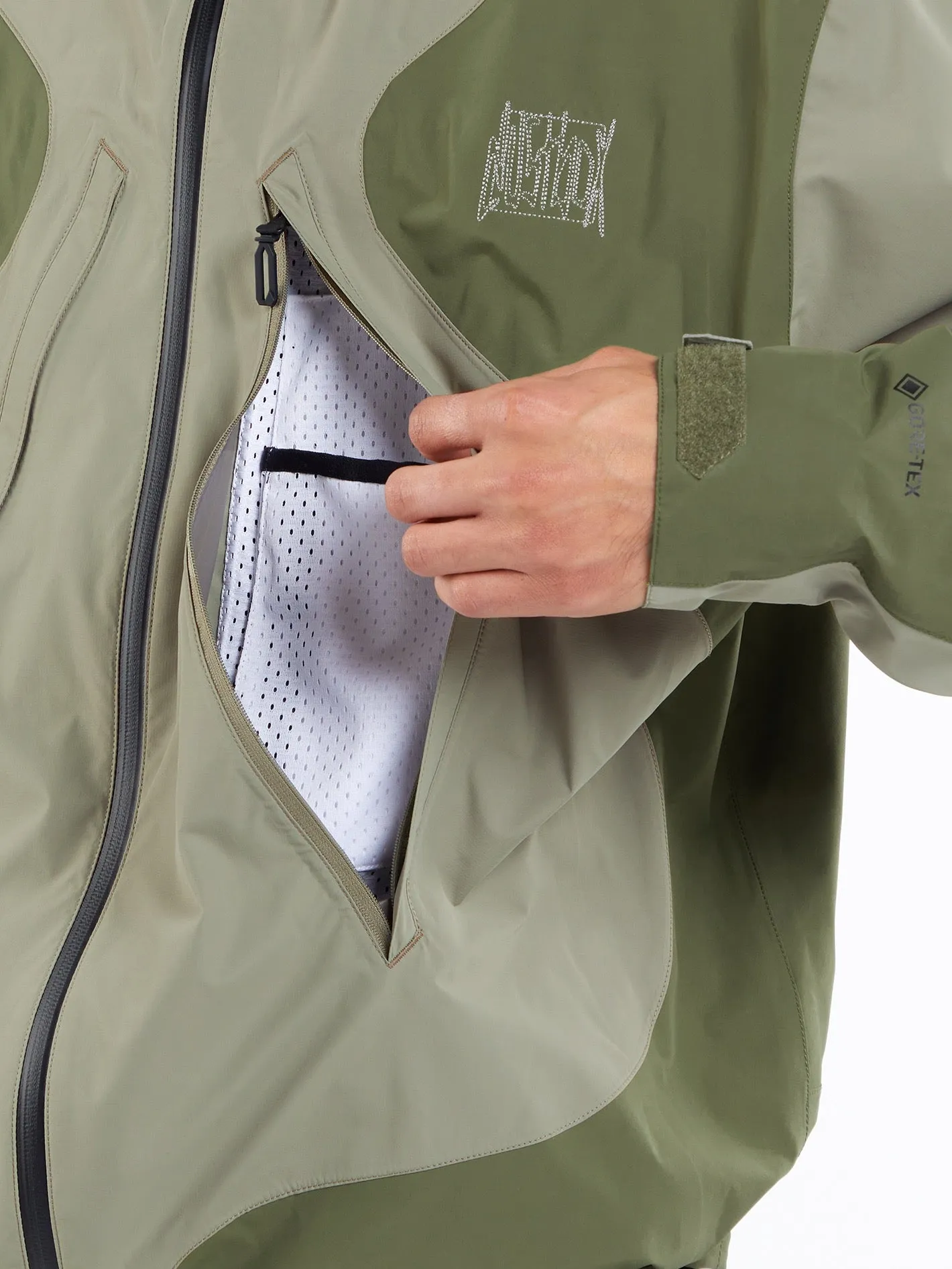 Veste Gore-Tex Dustlake - LIGHT MILITARY
