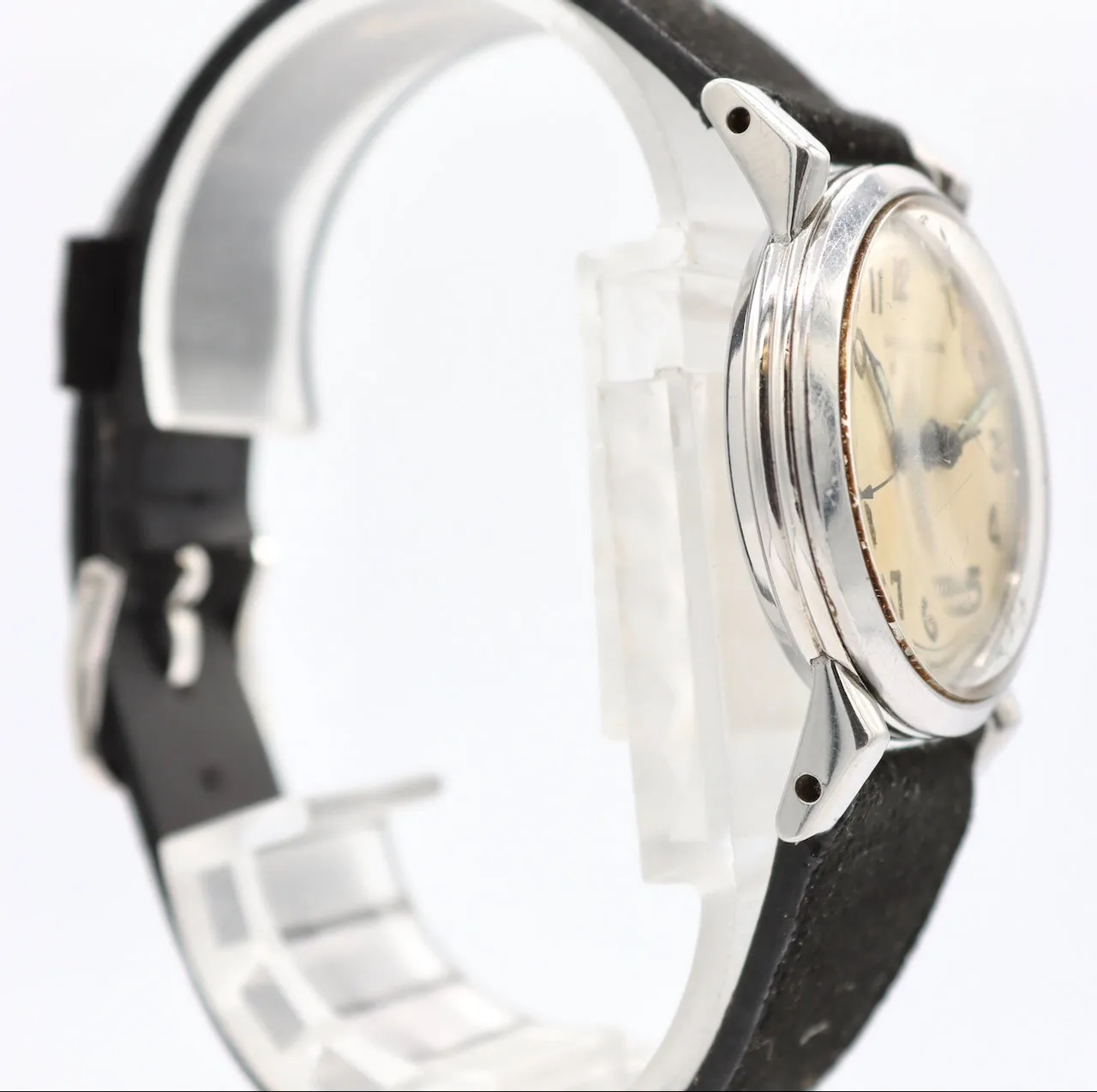 Vintage 30mm Hamilton Steeldon CLD Men's Mechanical Wristwatch 748 USA