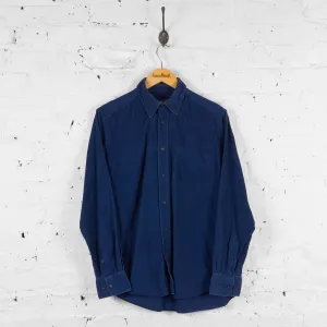 Vintage Corduroy Shirt - Blue - M