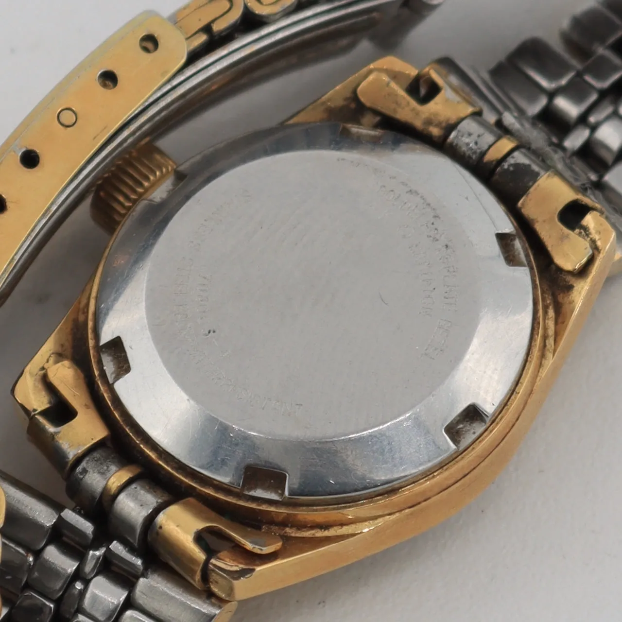 Vintage Hamilton 704003-4 Brown Date Ladies Automatic Wristwatch Swiss
