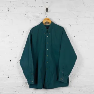 Vintage Long Sleeve Shirt - Green - XXL