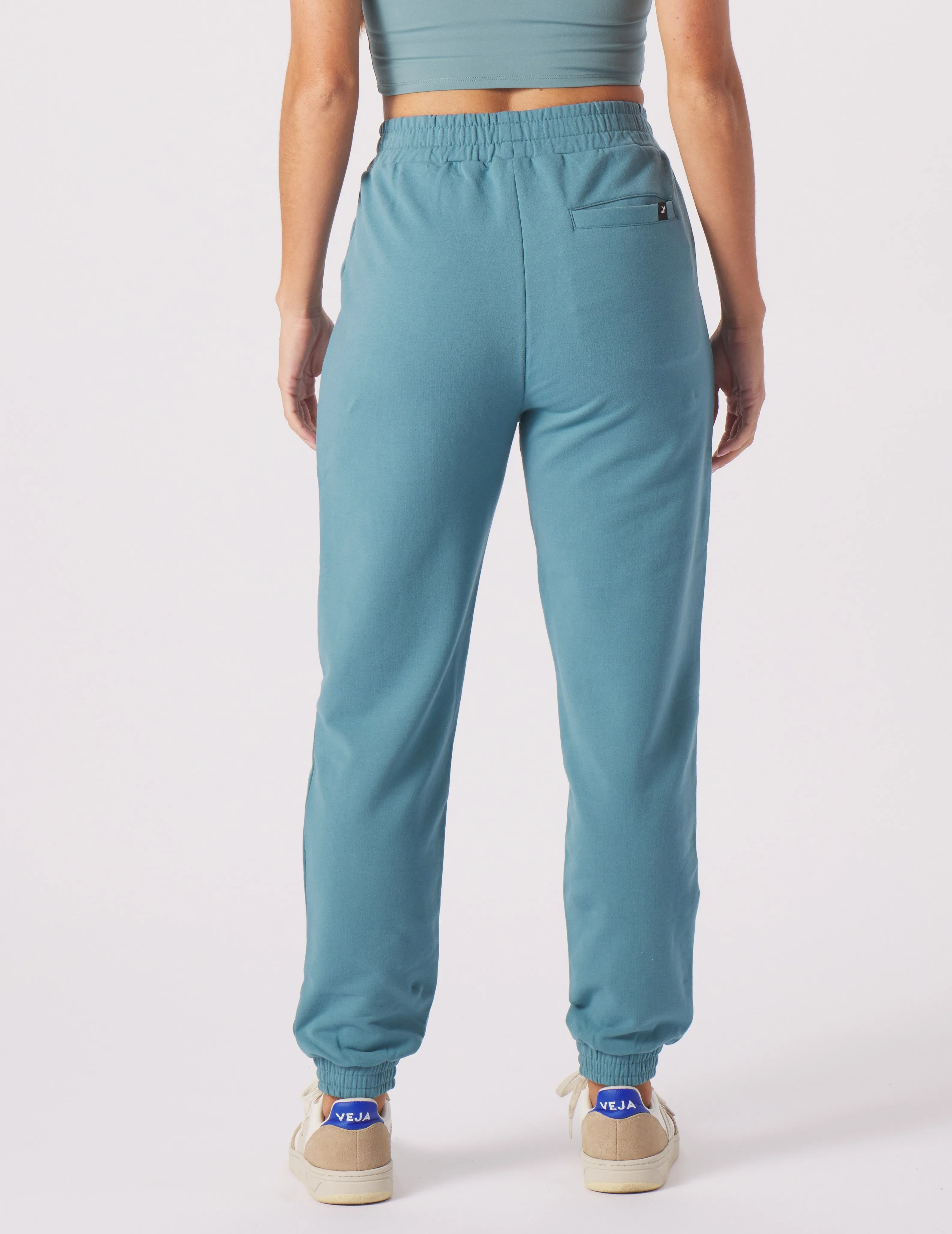 Vintage Oversized Jogger: Lagoon