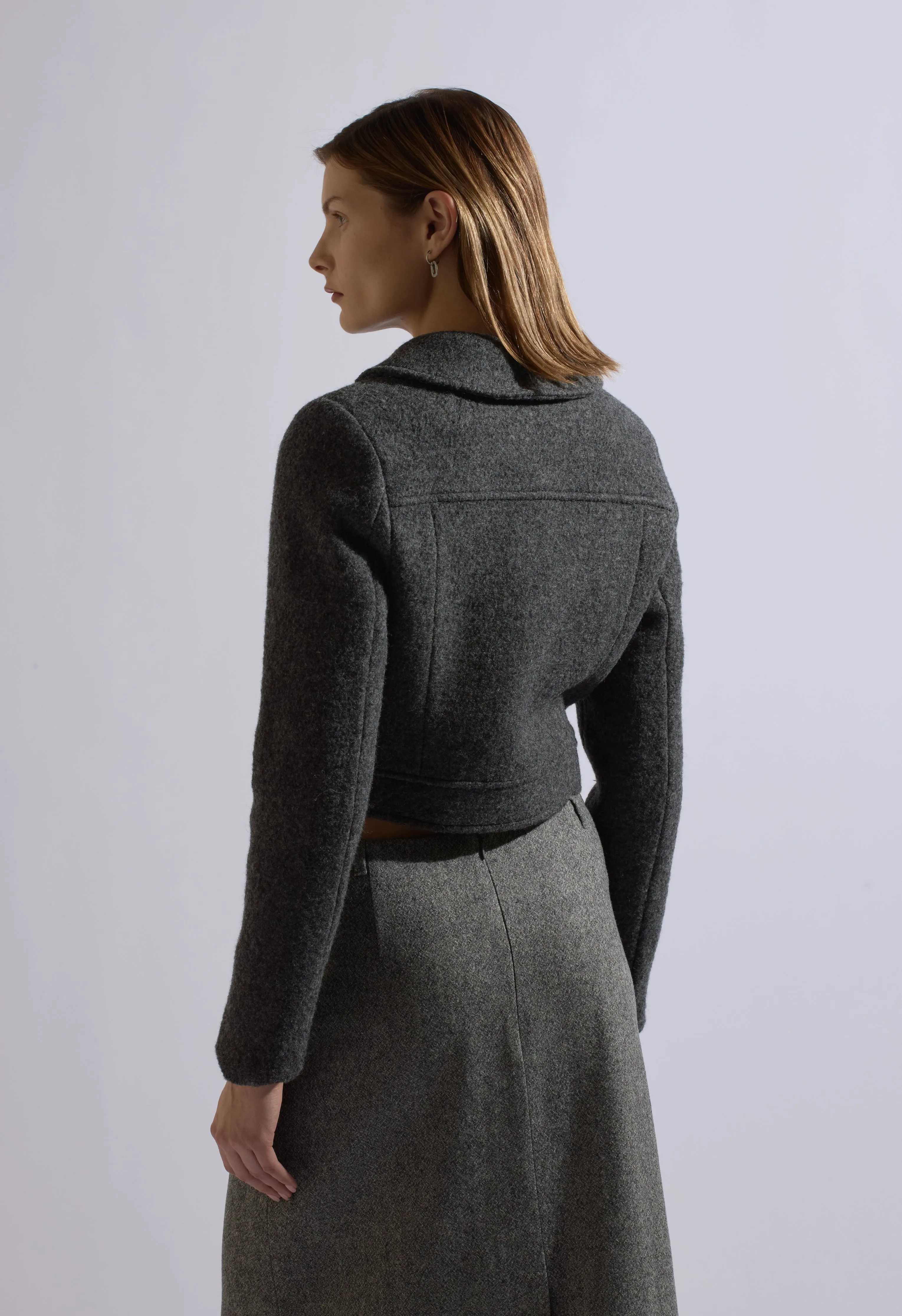 Vivianne Wool Jacket Grey