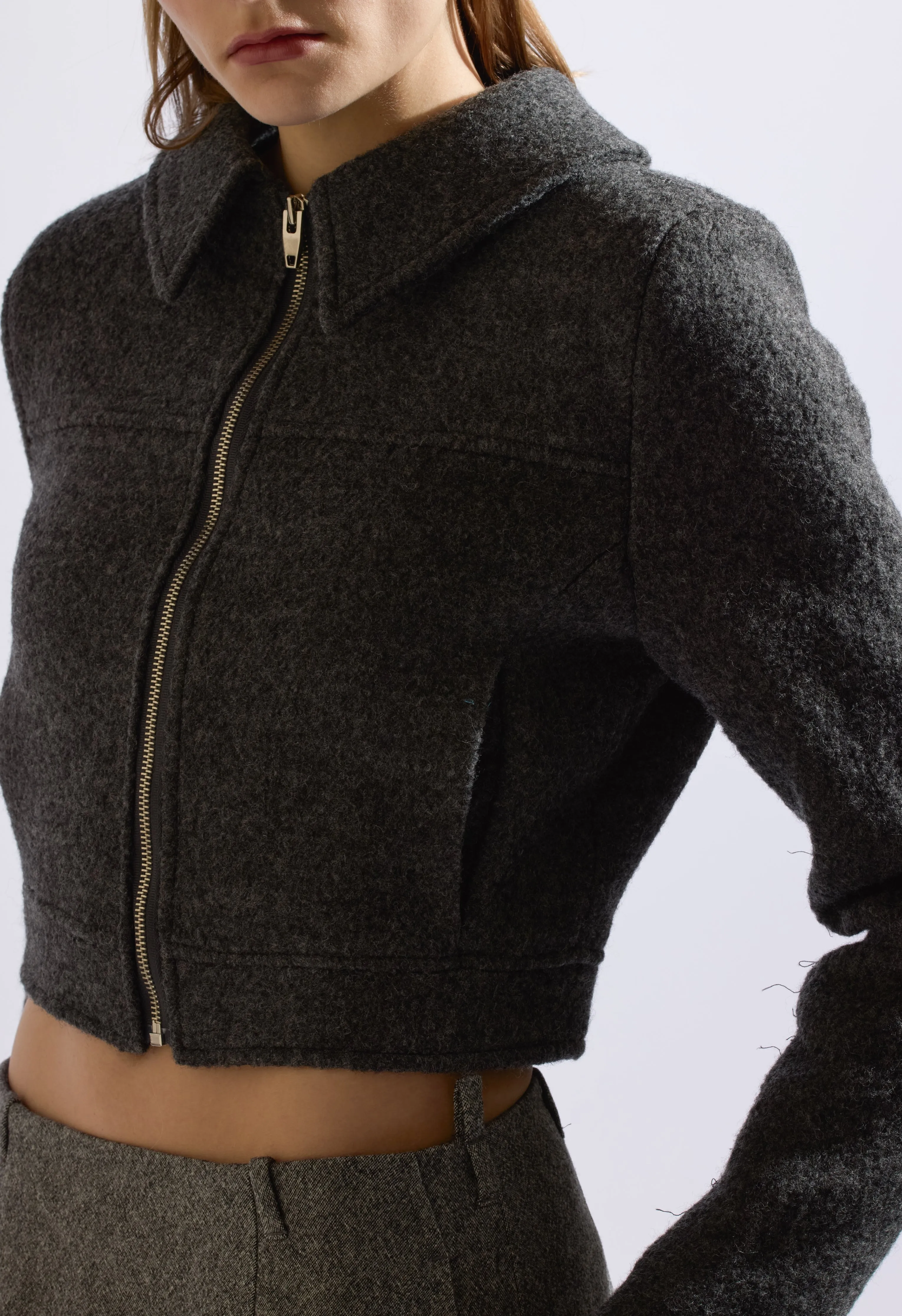 Vivianne Wool Jacket Grey