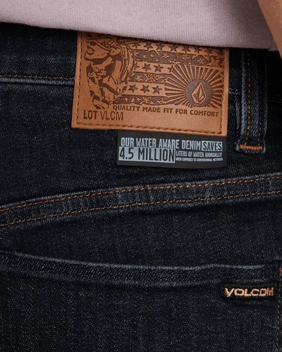 Volcom Modown Denim Jean Dirty Vintage Indigo