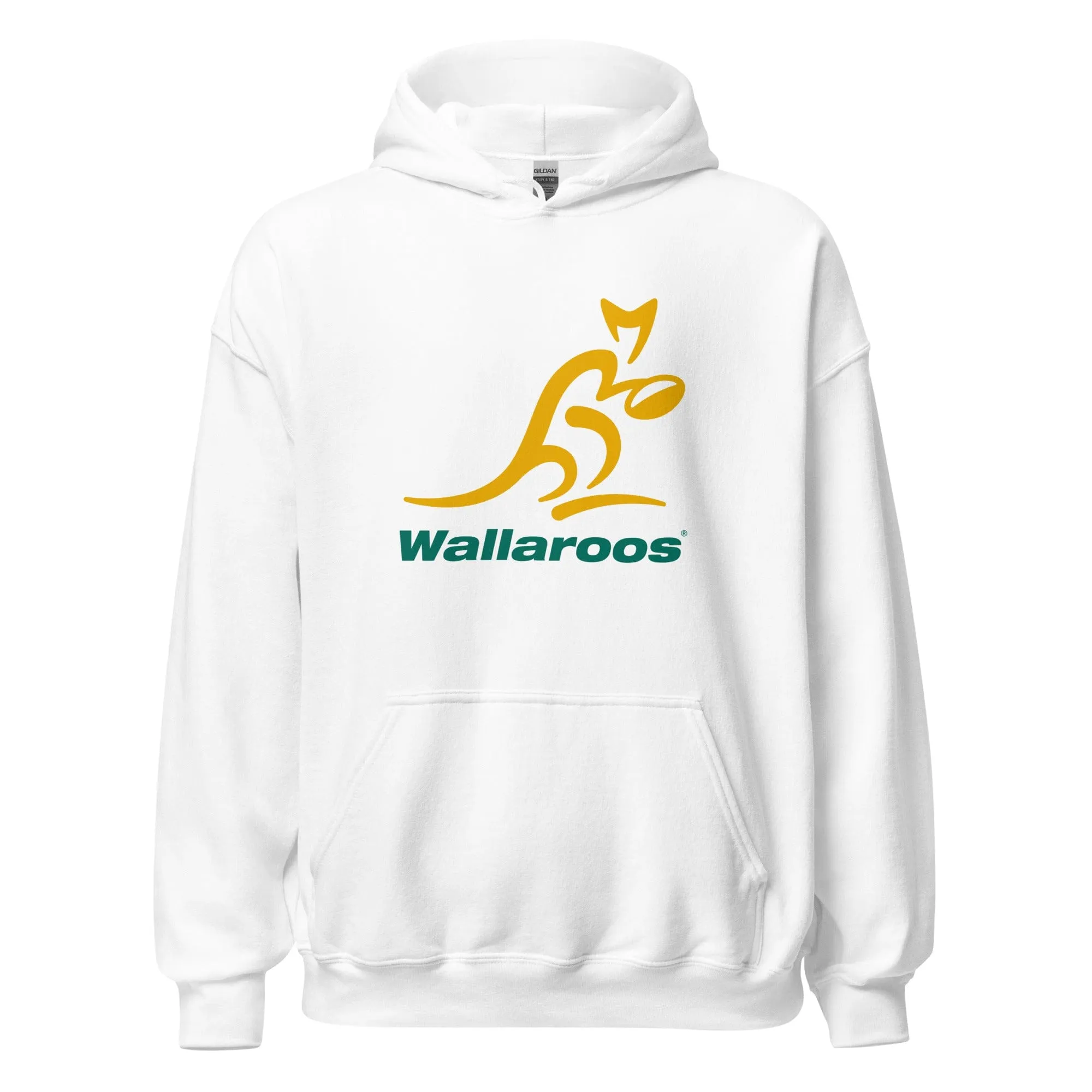 Wallaroos Gold/Green Logo Hoodie