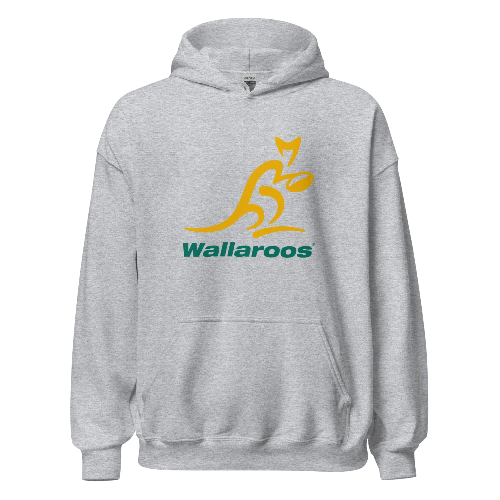 Wallaroos Gold/Green Logo Hoodie