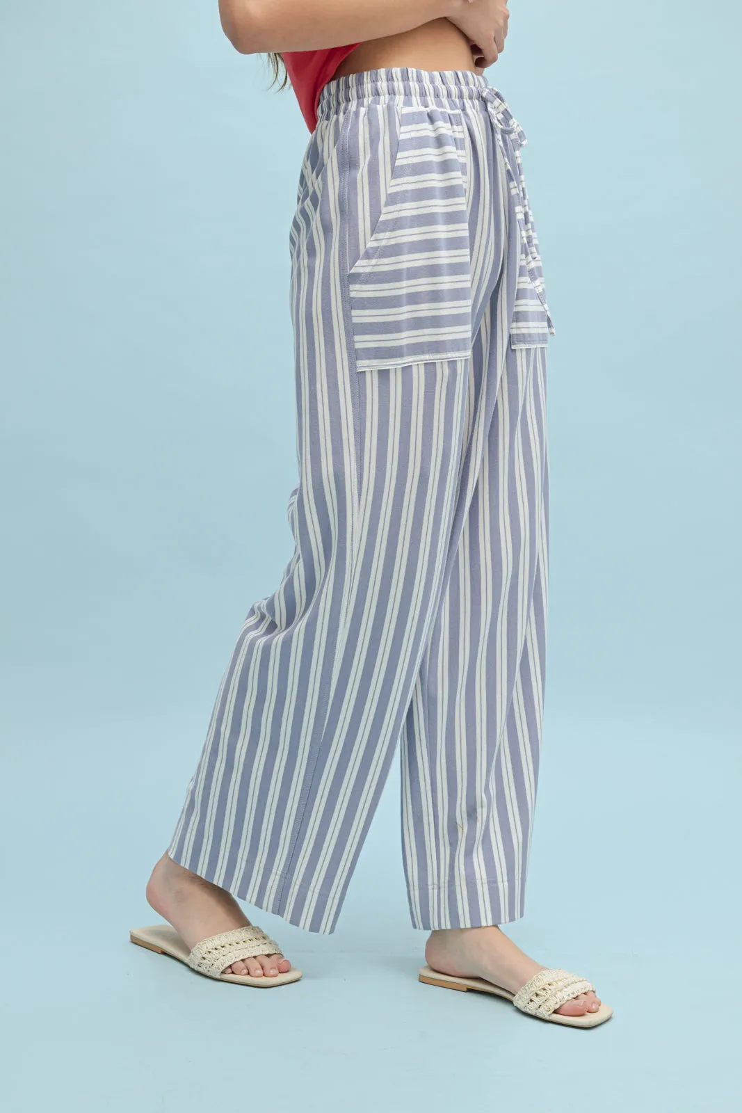 Wendy Striped Knit Pant