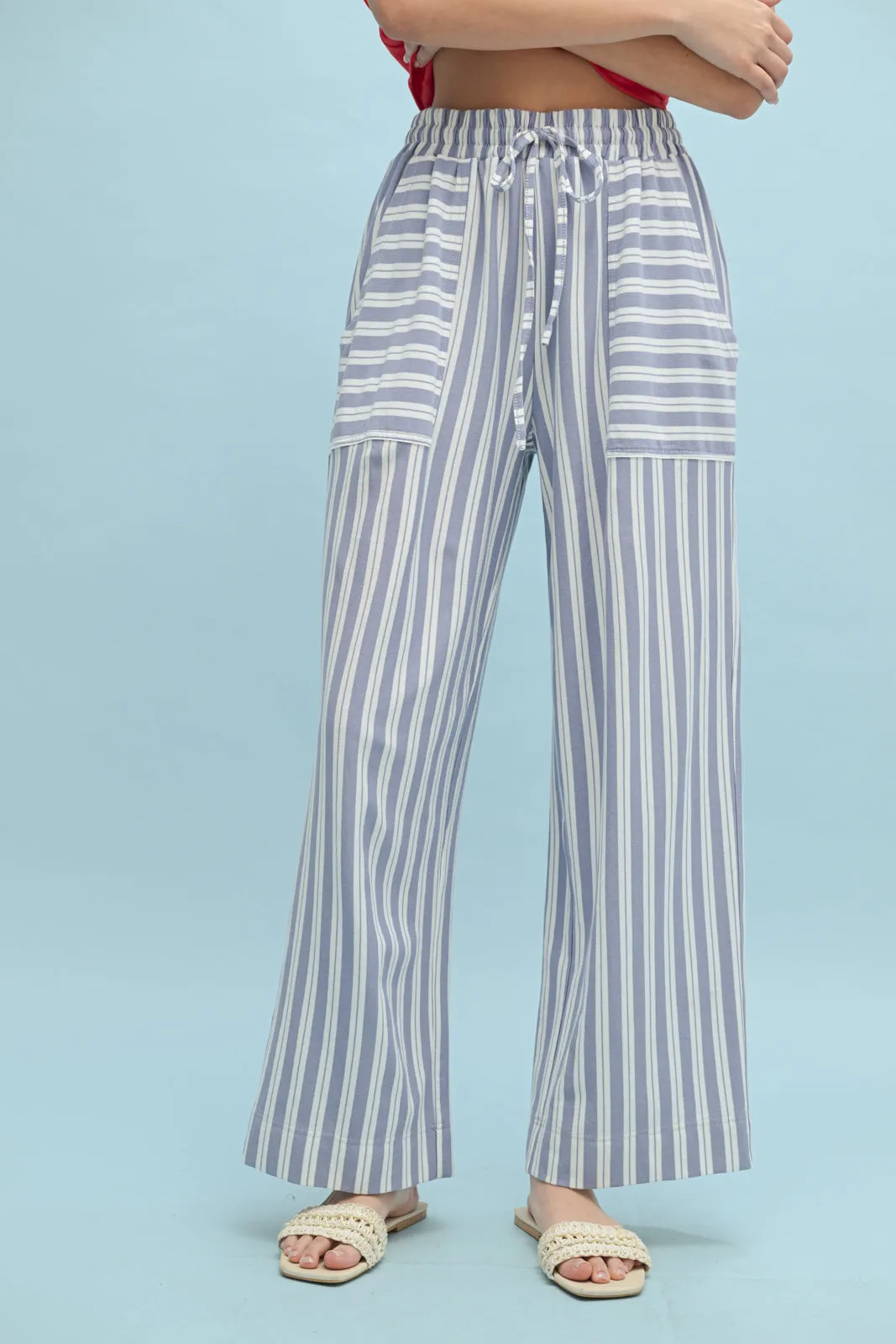 Wendy Striped Knit Pant